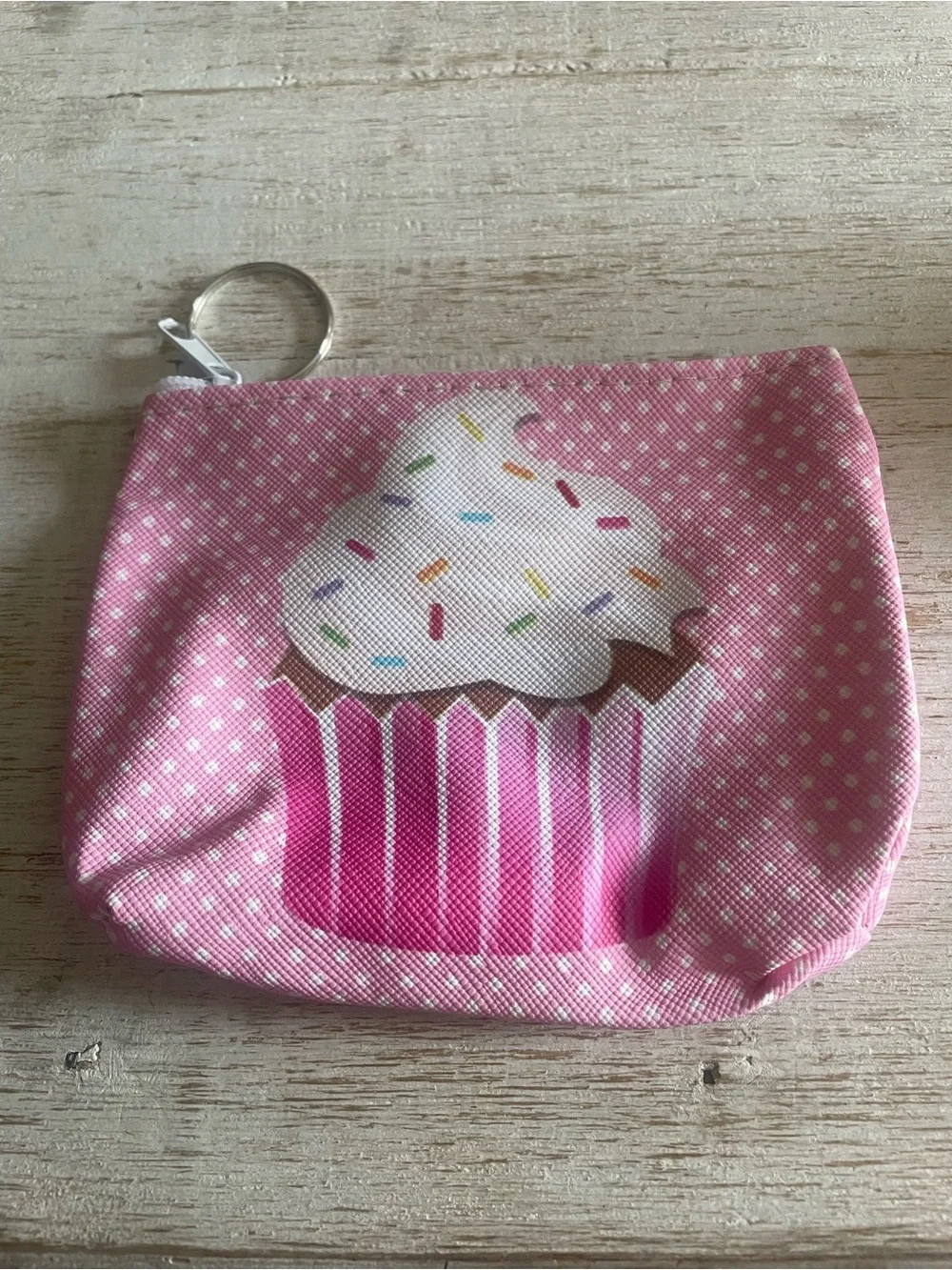 Cupcake Keychain Pouch - Pick One 🧁